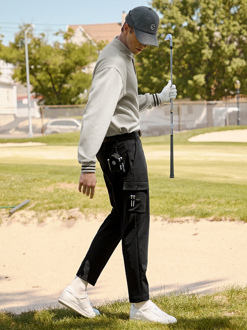 XEXYMENS XGMPT07J3 裏起毛 マイルドテンション カーゴパンツ