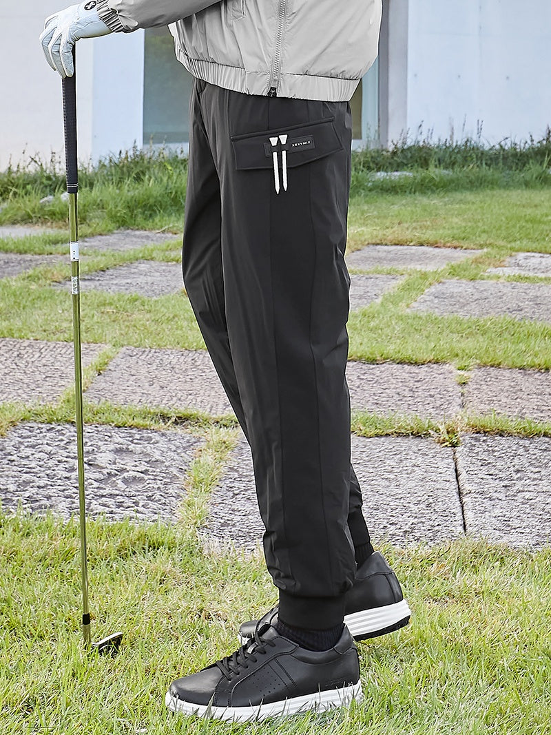 新品 Paul Stuart GOLF ダウンパディング ジョガーパンツ L XEXYMENS XGMPT09J3 ダウン カーゴ風 ジョガーパンツ