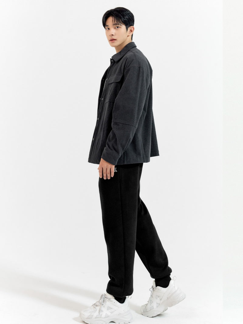 コーデュロイ ビッグポケット シャツジャケット