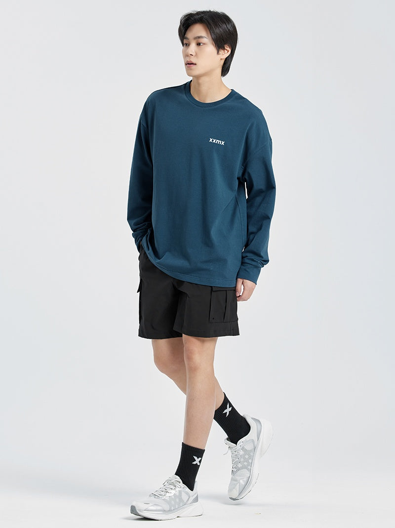 XEXYMENS XMMSH08J2 ライトストレッチ カーゴ風 ショートパンツ
