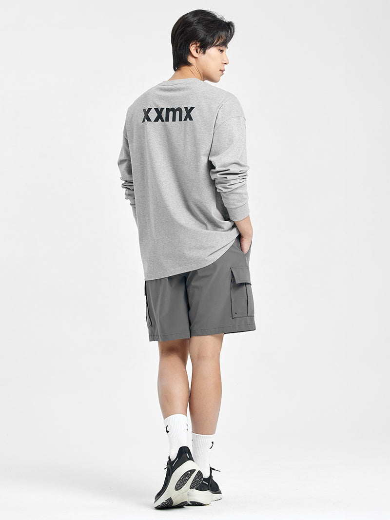 XEXYMENS XMMSH08J2 ライトストレッチ カーゴ風 ショートパンツ