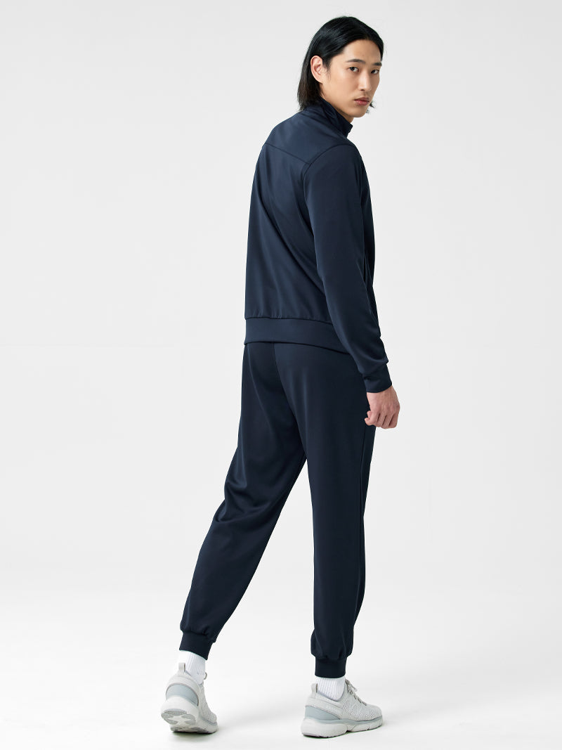 XEXYMENS XMMTP10J1 オーバルワッペン ジャージー ジョガーパンツ (単品)