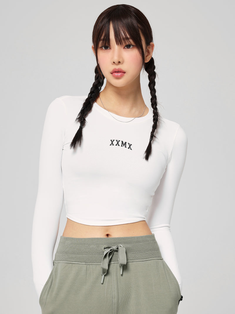 XT4368G コットンライク指穴付き長袖