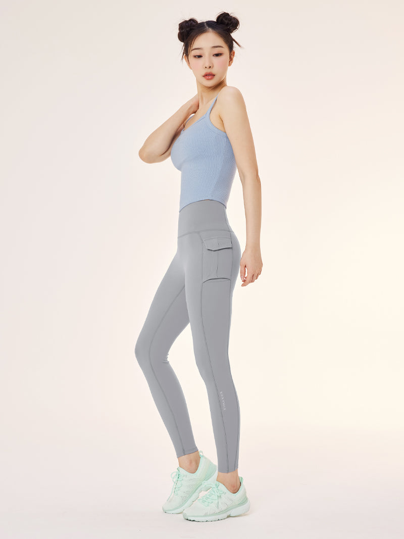 XTFBR01H2 リブ ストレッチ パッド付き キャミソール