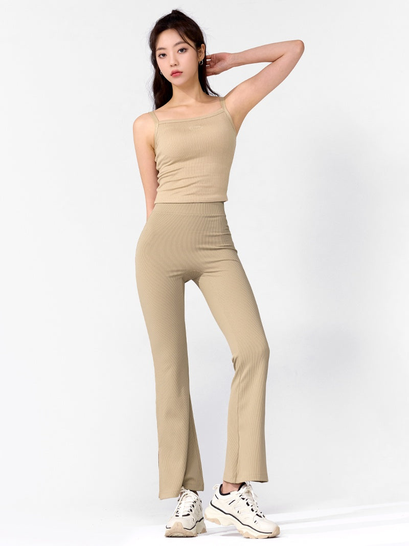 XTFBR01H2 リブ ストレッチ パッド付き キャミソール