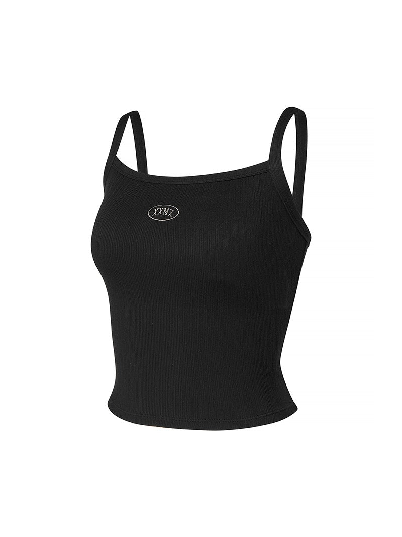 XTFBR01H2 リブ ストレッチ パッド付き キャミソール