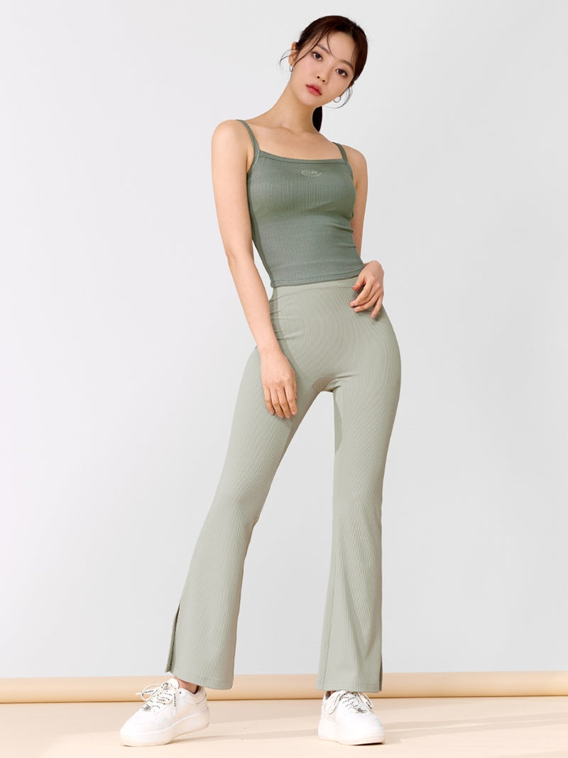 XTFBR01H2 リブ ストレッチ パッド付き キャミソール