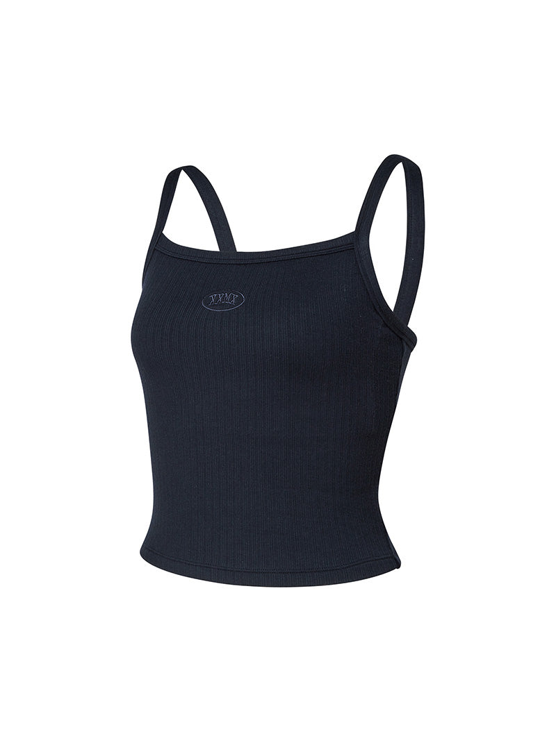 XTFBR01H2 リブ ストレッチ パッド付き キャミソール