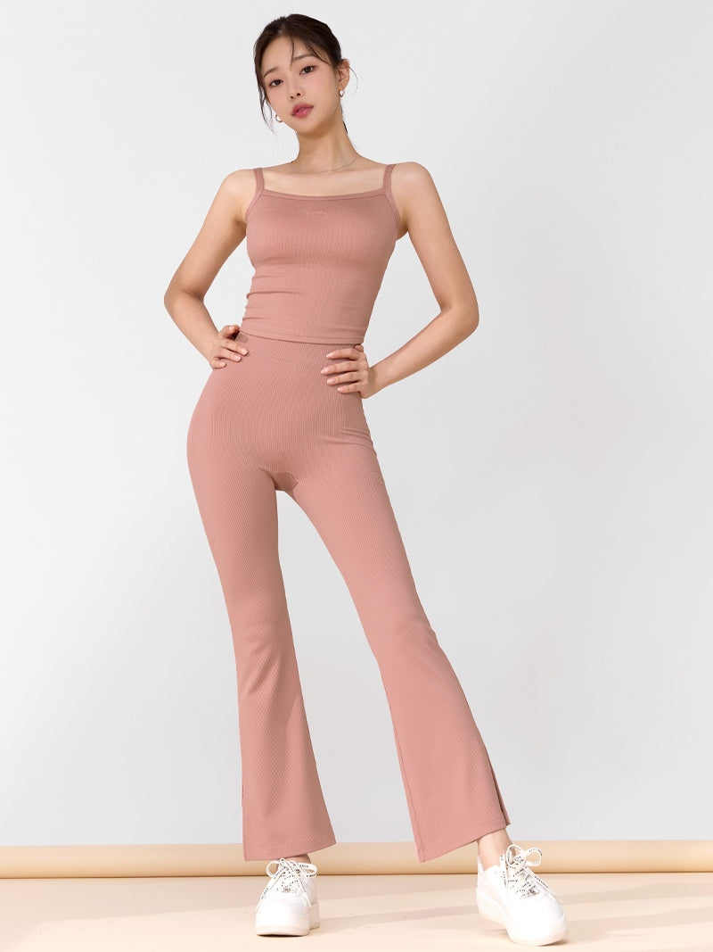 XTFBR01H2 リブ ストレッチ パッド付き キャミソール