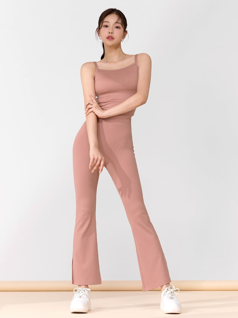 XTFBR01H2 リブ ストレッチ パッド付き キャミソール