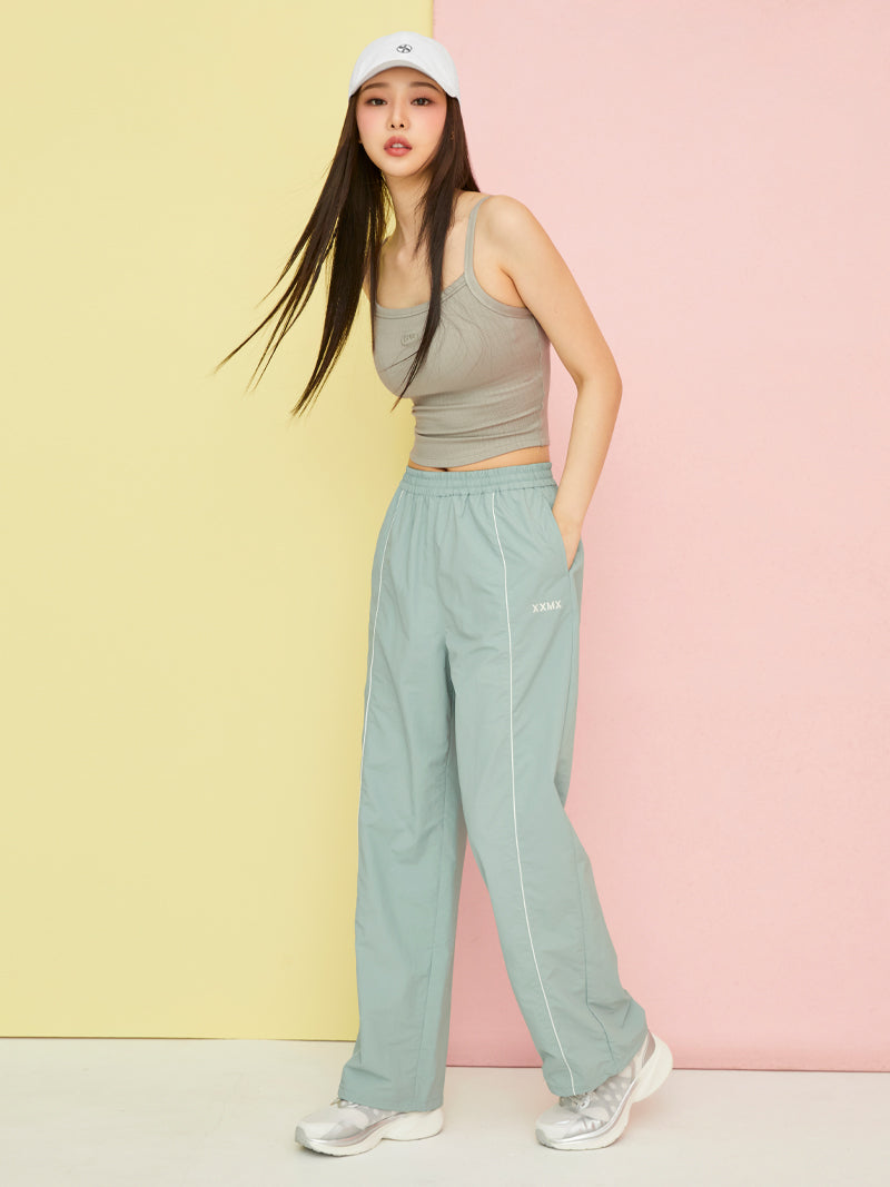 XTFBR01H2 リブ ストレッチ パッド付き キャミソール