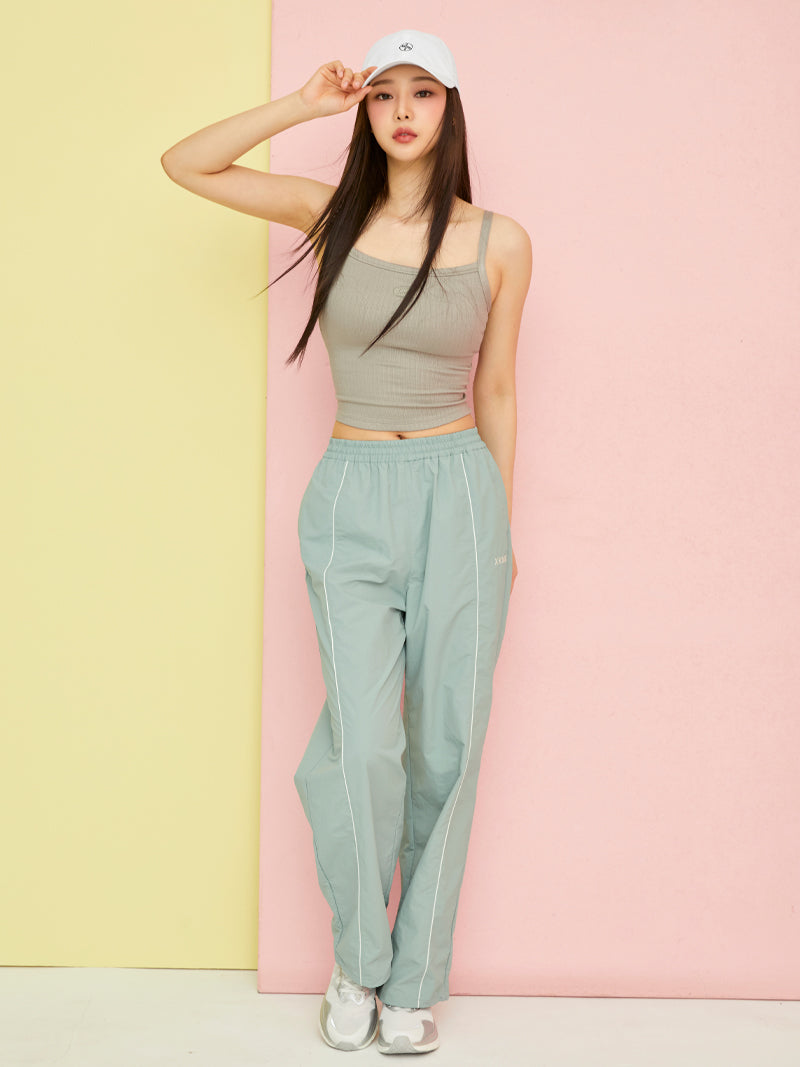 XTFBR01H2 リブ ストレッチ パッド付き キャミソール