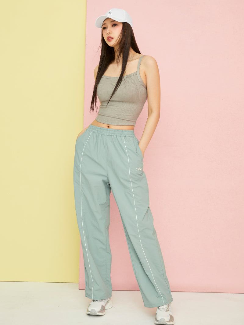 XTFBR01H2 リブ ストレッチ パッド付き キャミソール