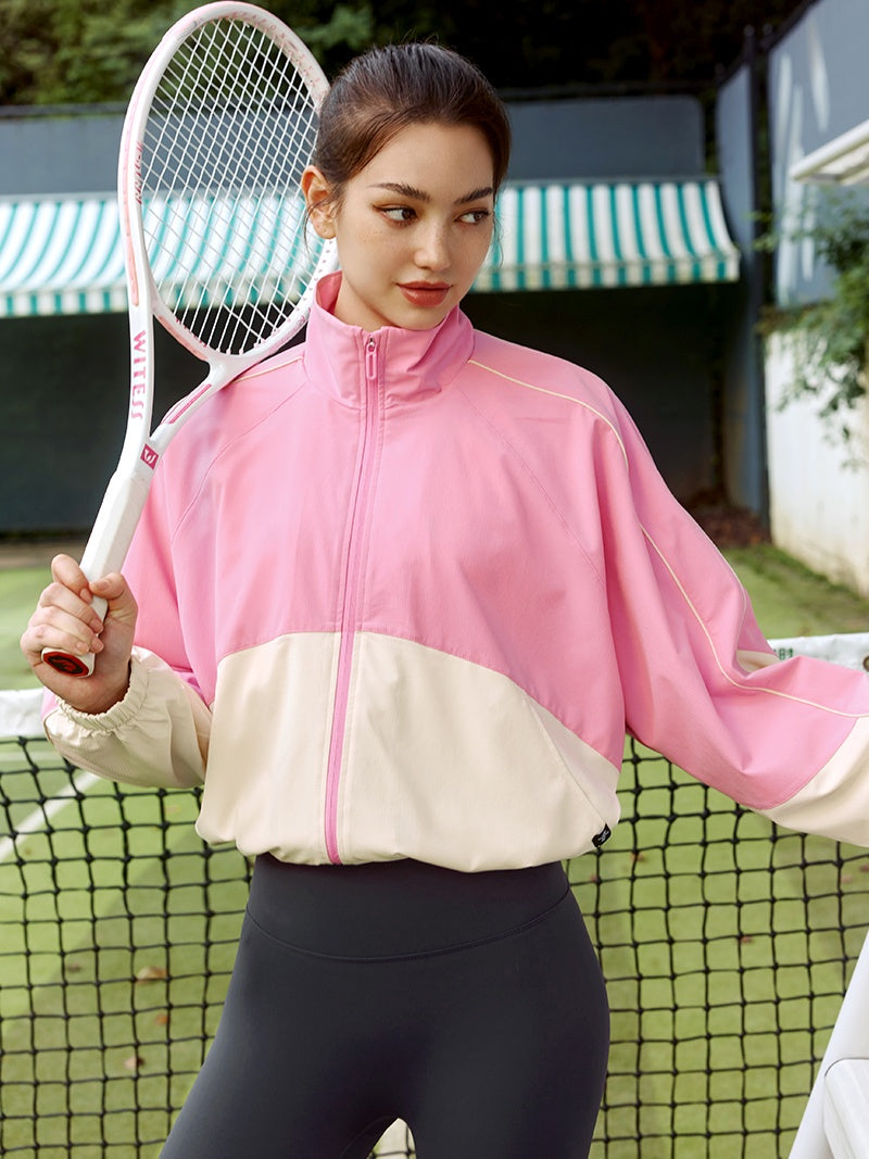 女子高生マイルドヘブン XTFJK03J3 マイルド カラーブロック ウィンドブレーカー