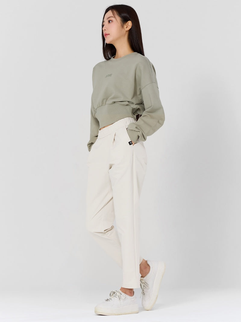 XTFMT03H3 ワイドバンディング クロップド丈 長袖