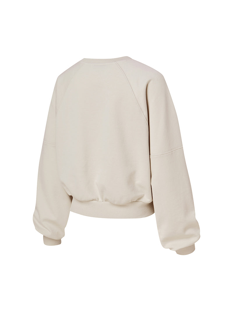 XTFMT20J1 イージーゴーイング クロップド丈 トレーナー (単品)