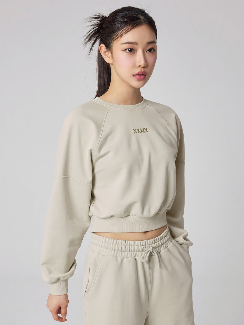 XTFMT20J1 イージーゴーイング クロップド丈 トレーナー (単品)