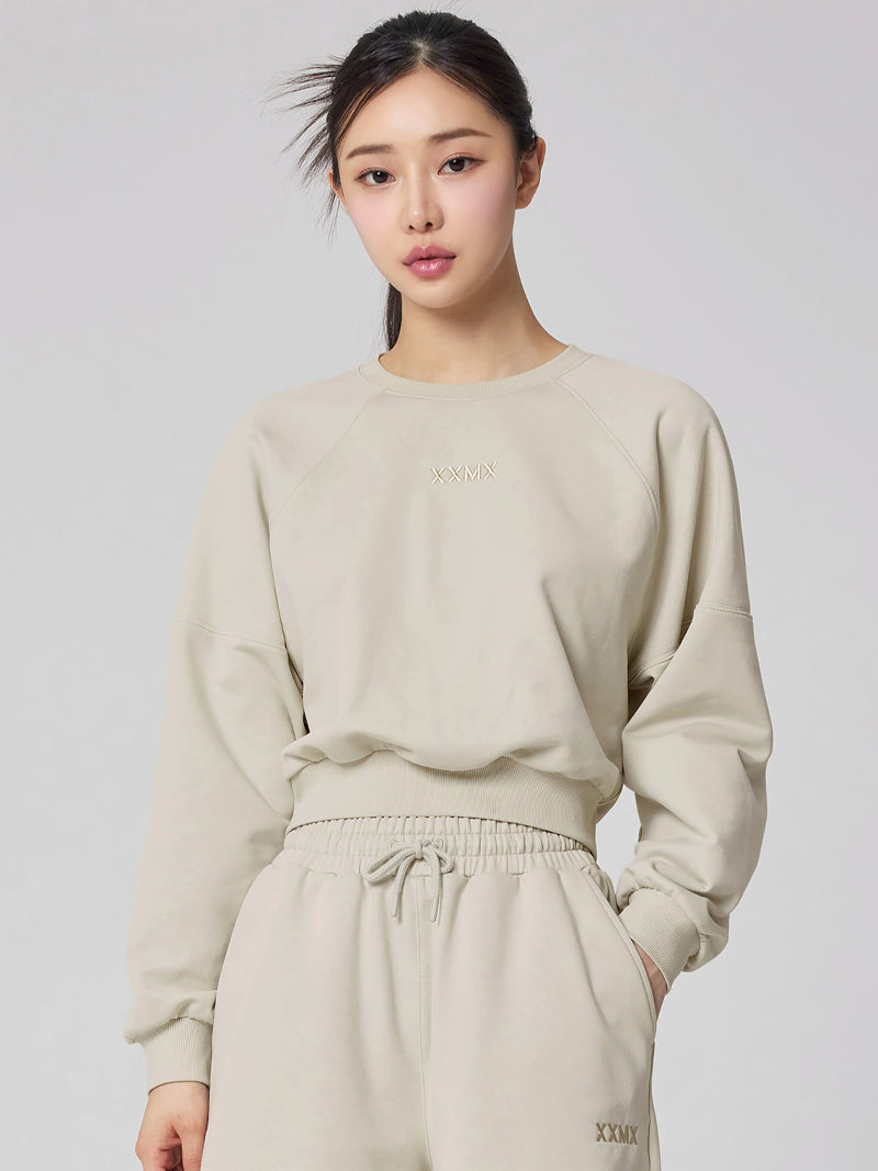 XTFMT20J1 イージーゴーイング クロップド丈 トレーナー (単品)