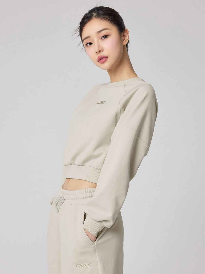 XTFMT20J1 イージーゴーイング クロップド丈 トレーナー (単品)