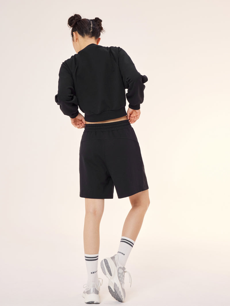 XTFMT20J1 イージーゴーイング クロップド丈 トレーナー (単品)