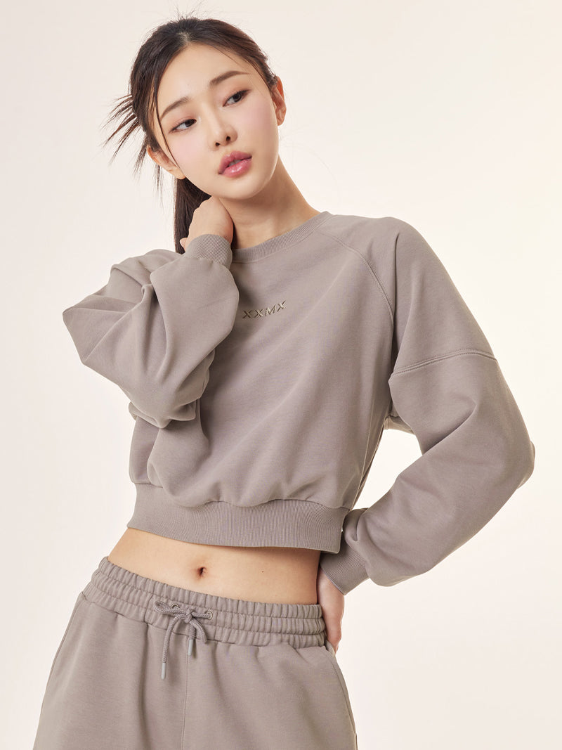 XTFMT20J1 イージーゴーイング クロップド丈 トレーナー (単品)