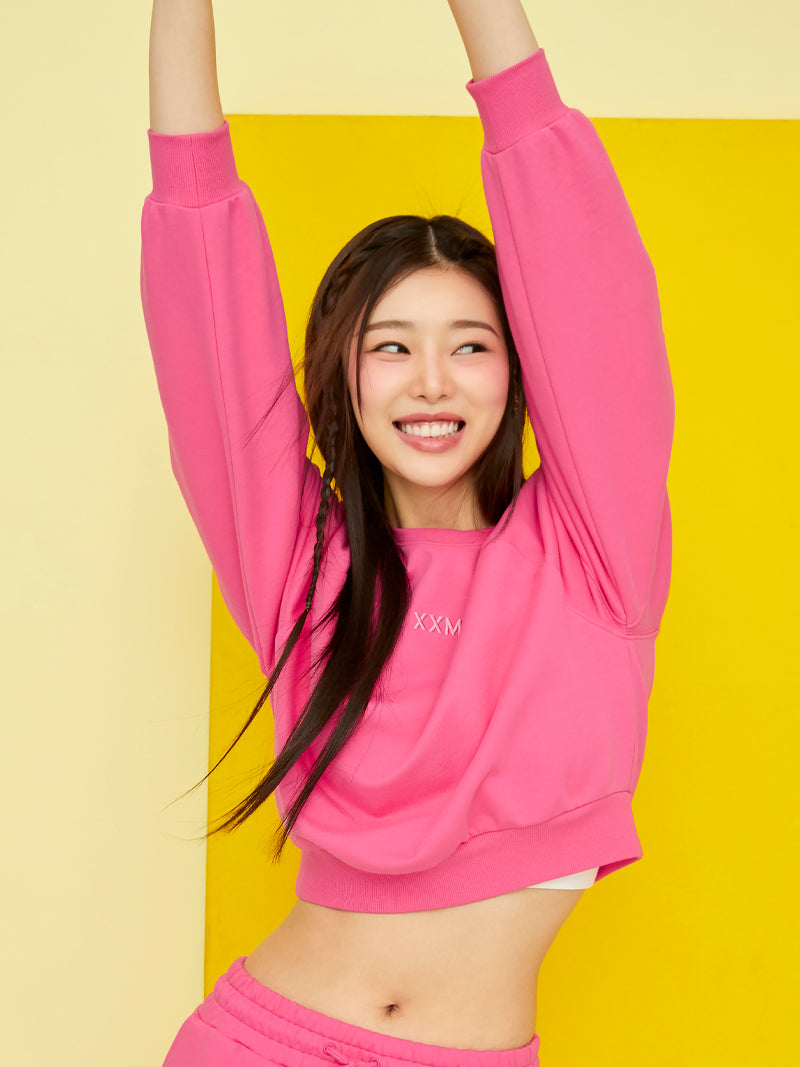 XTFMT20J1 イージーゴーイング クロップド丈 トレーナー (単品)