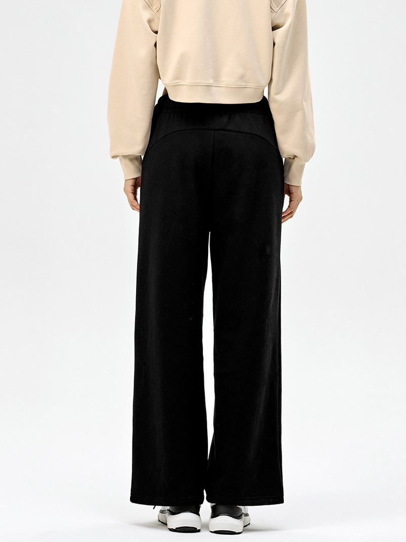 【NEW COLOR】XTFTP11J3 裏起毛 コットン混 ワイドパンツ (単品)