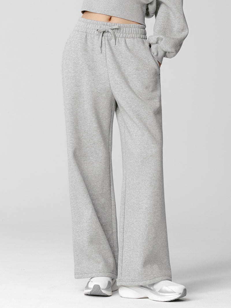 【NEW COLOR】XTFTP11J3 裏起毛 コットン混 ワイドパンツ (単品)