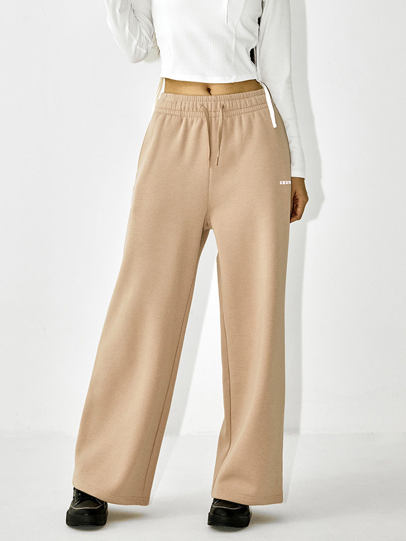 【NEW COLOR】XTFTP11J3 裏起毛 コットン混 ワイドパンツ (単品)