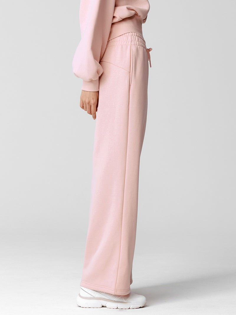 【NEW COLOR】XTFTP11J3 裏起毛 コットン混 ワイドパンツ (単品)