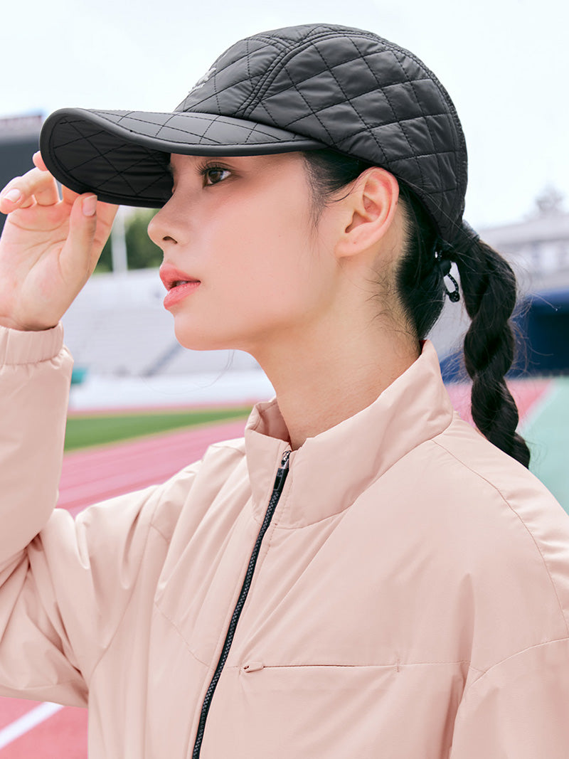 RX ブラック キルティング キャップ