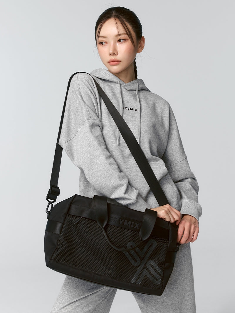 メッシュポケット付き マルチダッフルバッグ