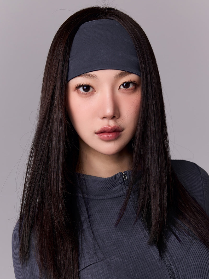 ミネラルウォッシュ リブ ヘアバンド