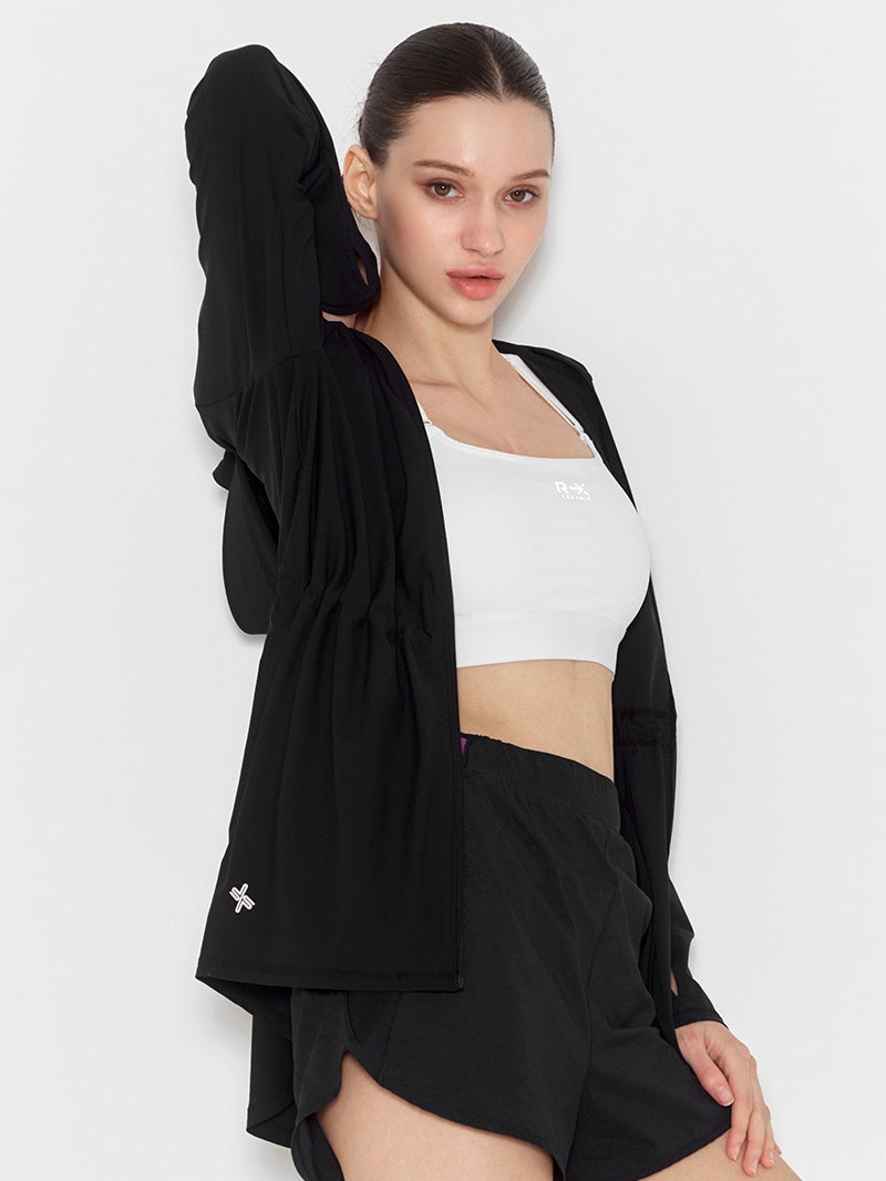 XWFHJ02J2 接触冷感・UVカット アイスコンフォート フード付き ジャケット