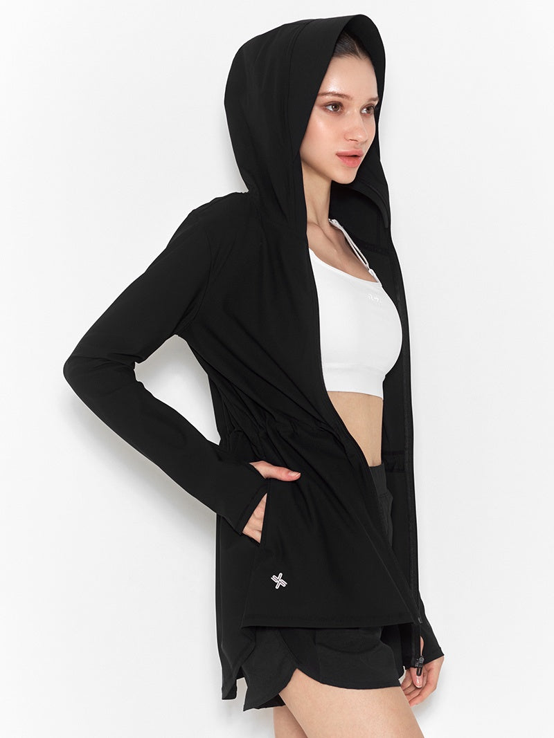 XWFHJ02J2 接触冷感・UVカット アイスコンフォート フード付き ジャケット