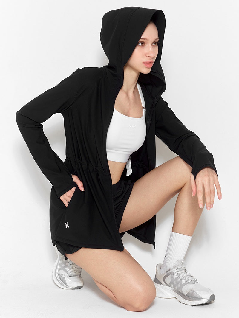 XWFHJ02J2 接触冷感・UVカット アイスコンフォート フード付き ジャケット