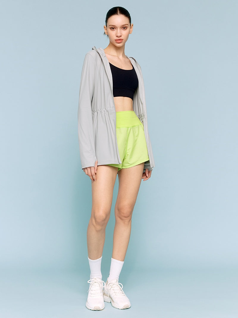 XWFHJ02J2 接触冷感・UVカット アイスコンフォート フード付き ジャケット