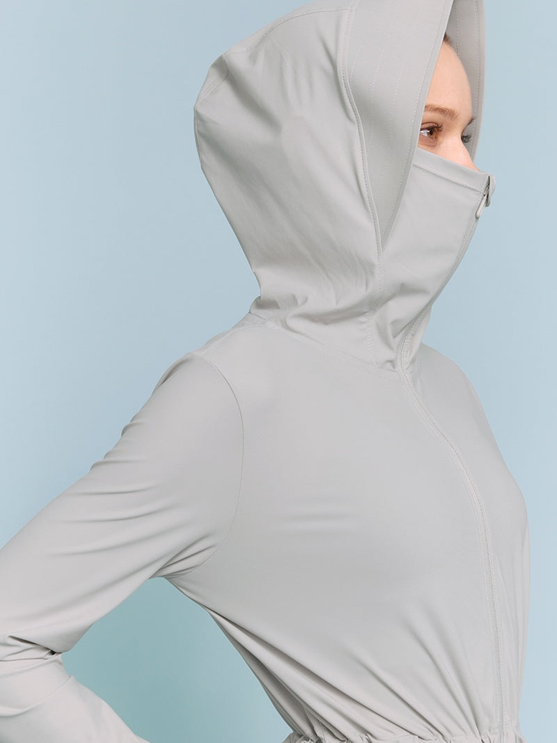 XWFHJ02J2 接触冷感・UVカット アイスコンフォート フード付き ジャケット