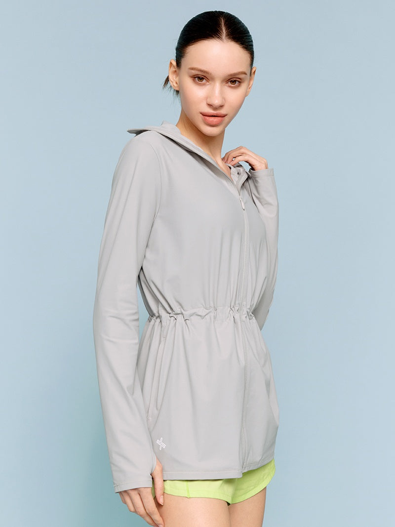 XWFHJ02J2 接触冷感・UVカット アイスコンフォート フード付き ジャケット