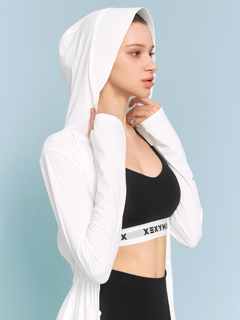 XWFHJ02J2 接触冷感・UVカット アイスコンフォート フード付き ジャケット