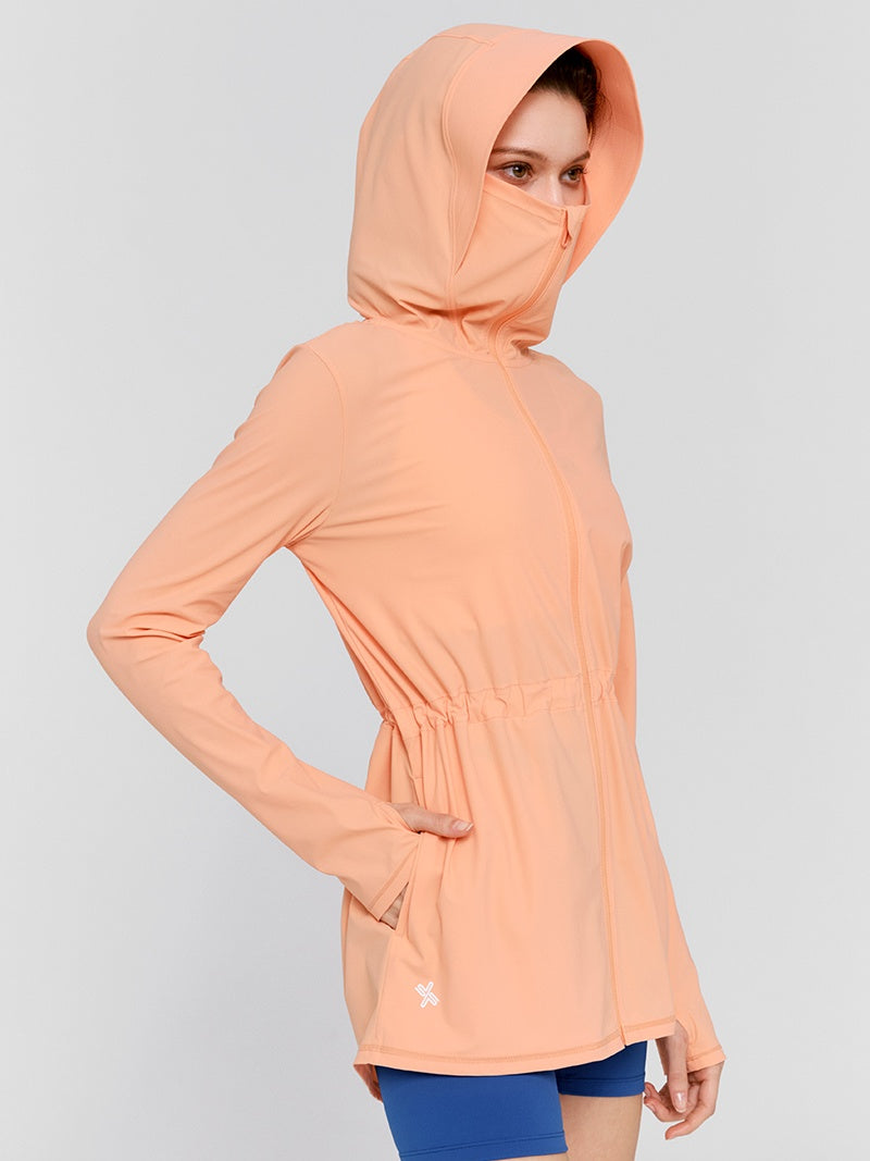 XWFHJ02J2 接触冷感・UVカット アイスコンフォート フード付き ジャケット