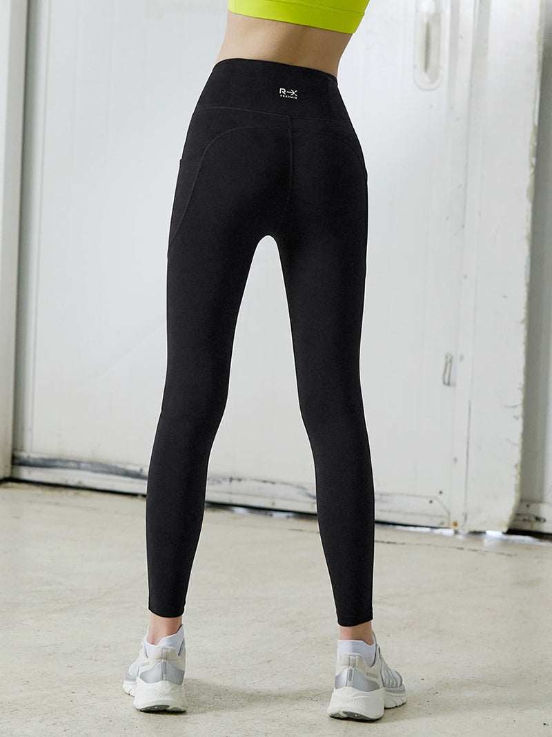 RX BLACK LABEL シグネチャー360N マルチポケット付き 9分丈 レギンス