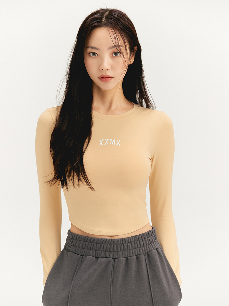 XT4368G コットンライク指穴付き長袖