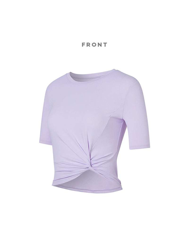 XT4316F フレッシュフェザーねじりクロップドトップ