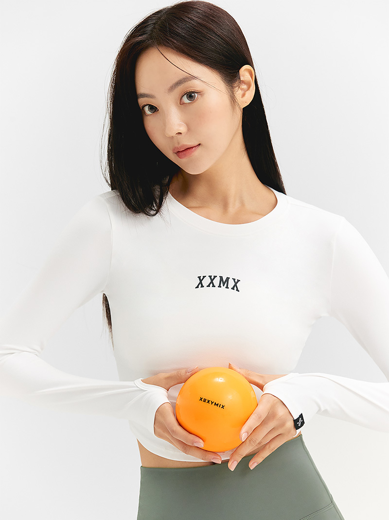 XT4368G コットンライク指穴付き長袖