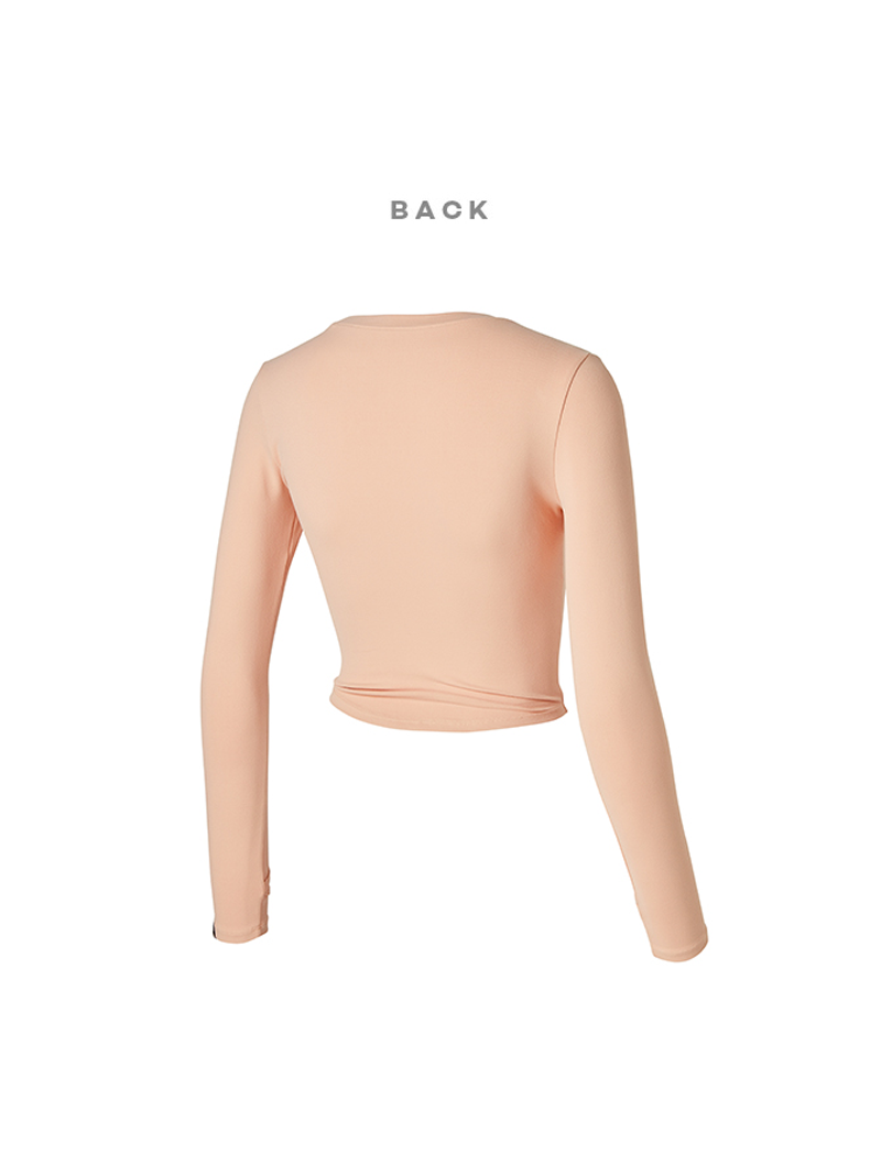 XT4368G コットンライク指穴付き長袖