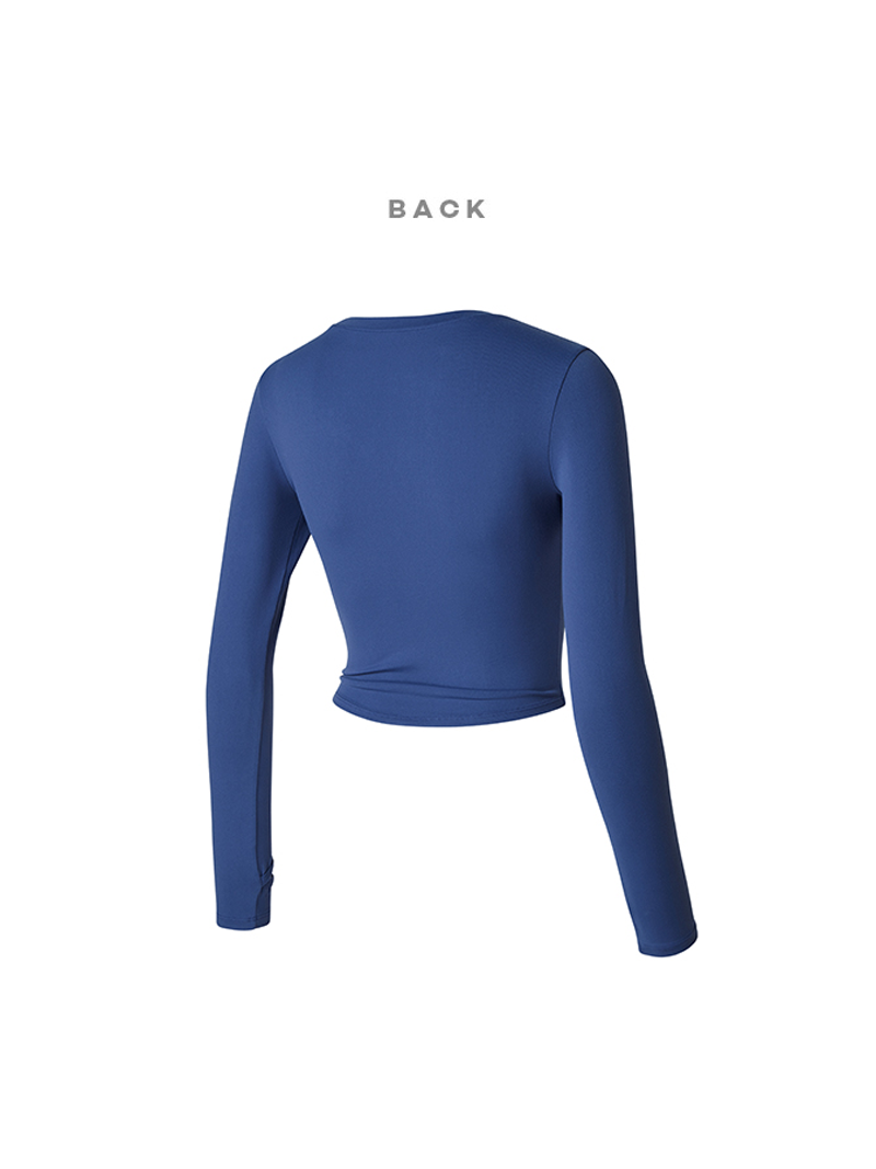 XT4368G コットンライク指穴付き長袖