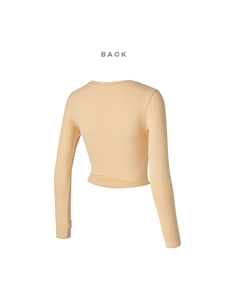 XT4368G コットンライク指穴付き長袖