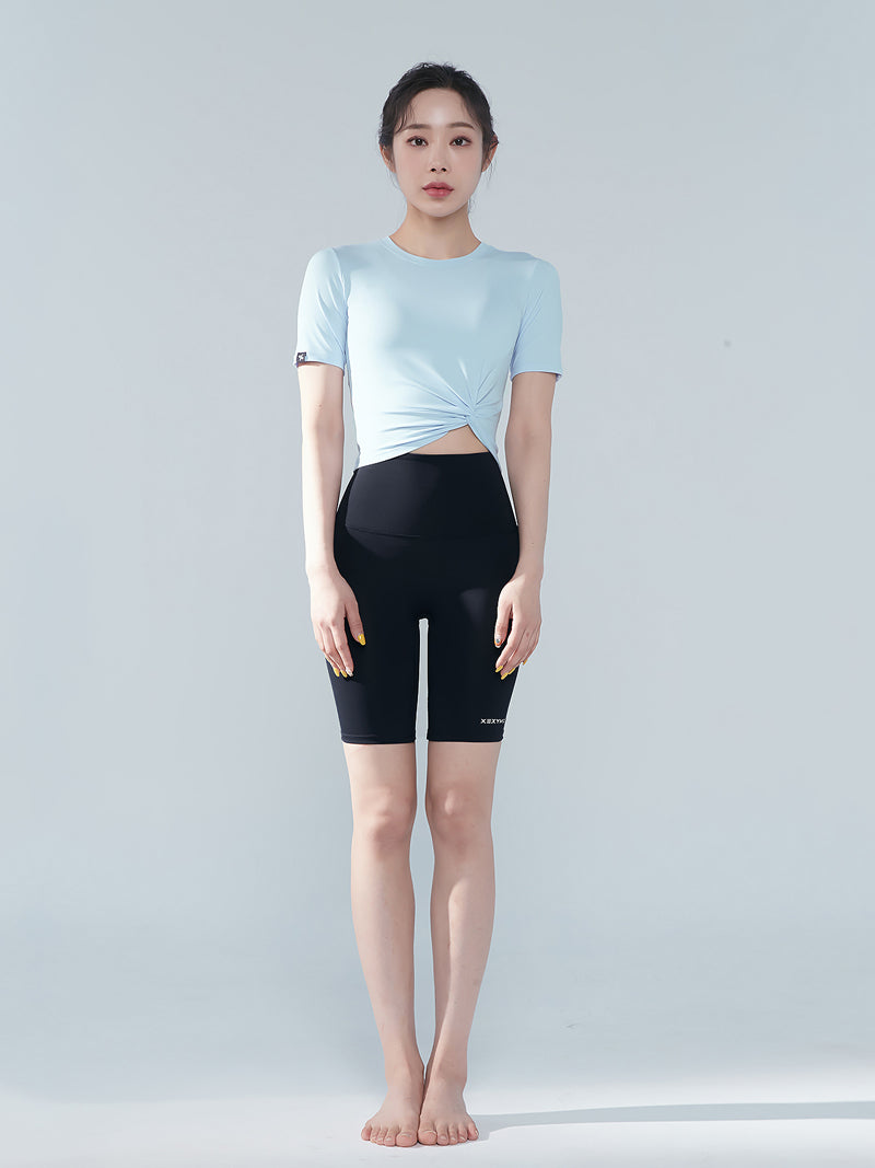 XT4316F フレッシュフェザーねじりクロップドトップ