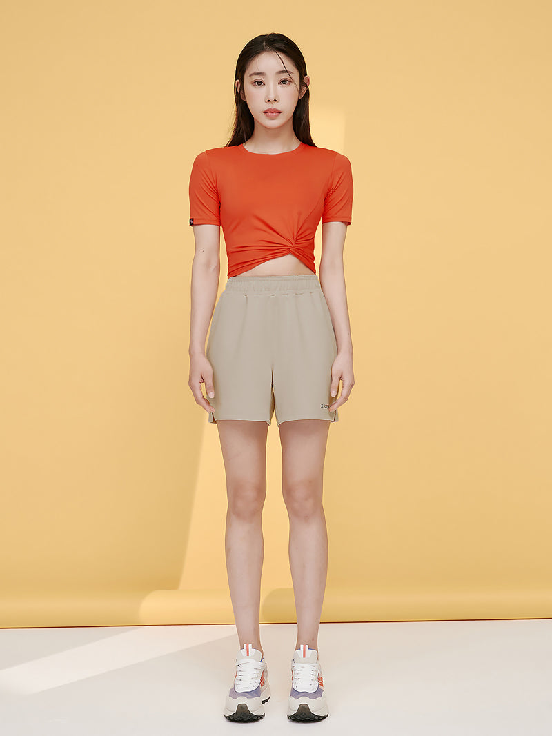 XT4316F フレッシュフェザーねじりクロップドトップ